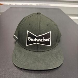 Budweiser Men's Black and Green Hat